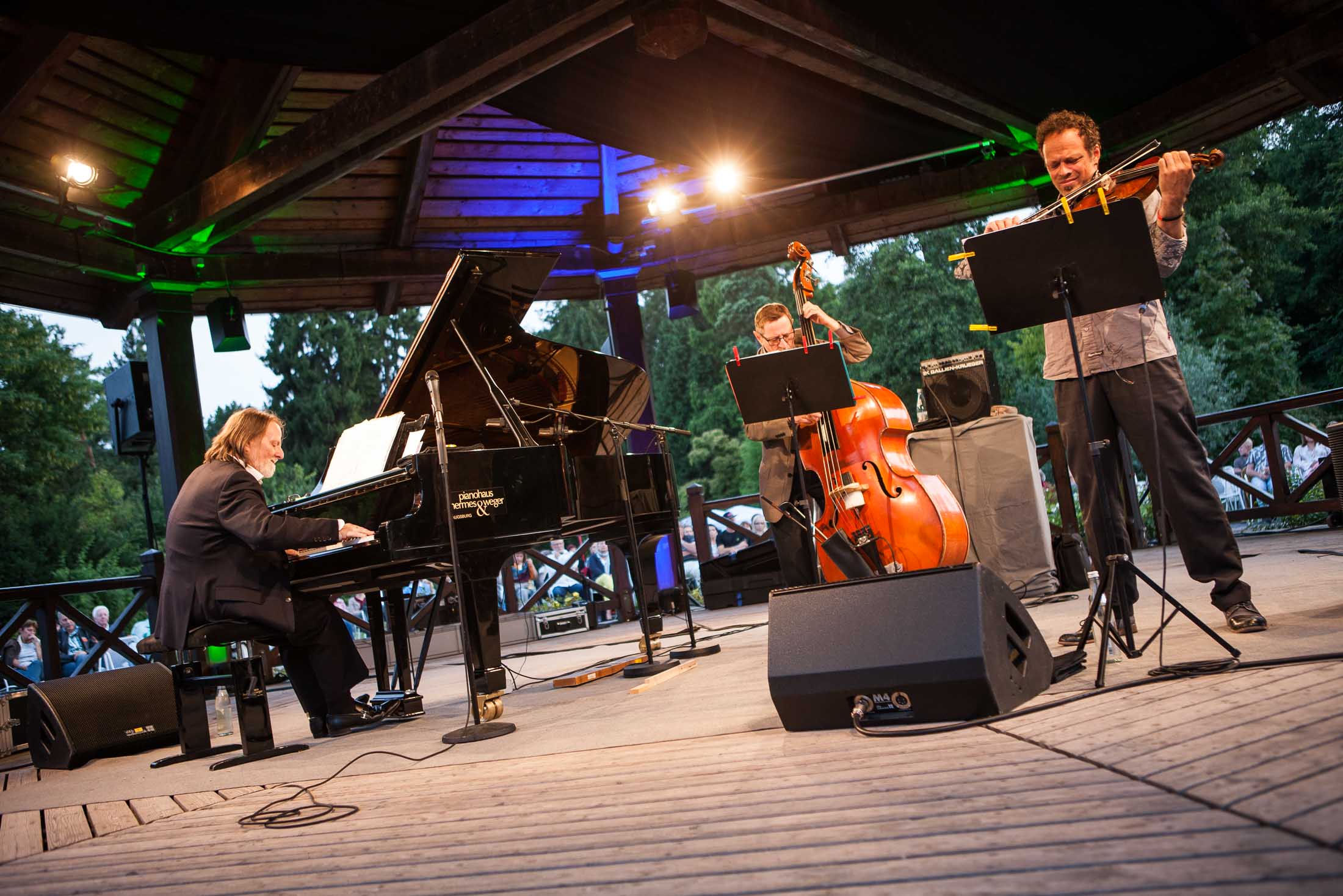 Beirach / Huebner / Mraz - 22. Int. Augsburger Jazzsommer (Foto: Herbert Heim)