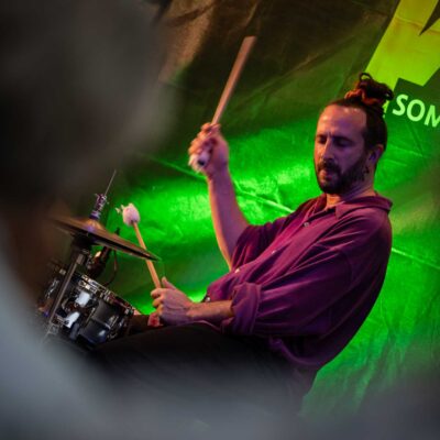 Sam Newbould Quintet beim 34. Internationalen Augsburger Jazzsommer (Foto: Herbert Heim)
