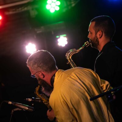 Sam Newbould Quintet beim 34. Internationalen Augsburger Jazzsommer (Foto: Herbert Heim)