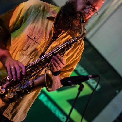 Sam Newbould Quintet beim 34. Internationalen Augsburger Jazzsommer (Foto: Herbert Heim)