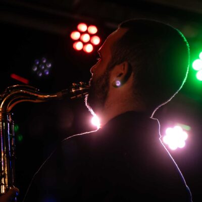 Sam Newbould Quintet beim 34. Internationalen Augsburger Jazzsommer (Foto: Herbert Heim)