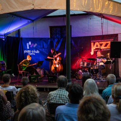Olivier Le Goas Trio beim 34. Internationalen Augsburger Jazzsommer (Foto: Herbert Heim)