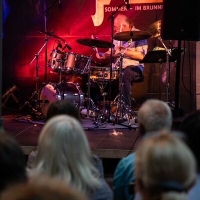 Olivier Le Goas Trio beim 34. Internationalen Augsburger Jazzsommer (Foto: Herbert Heim)