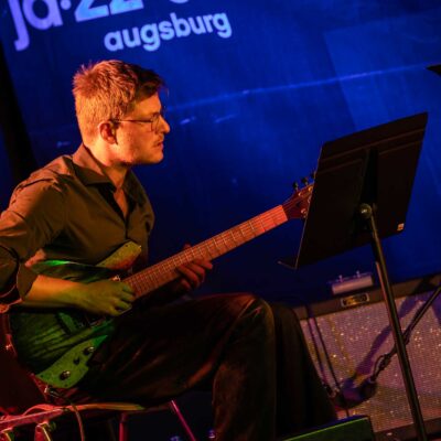 Olivier Le Goas Trio beim 34. Internationalen Augsburger Jazzsommer (Foto: Herbert Heim)