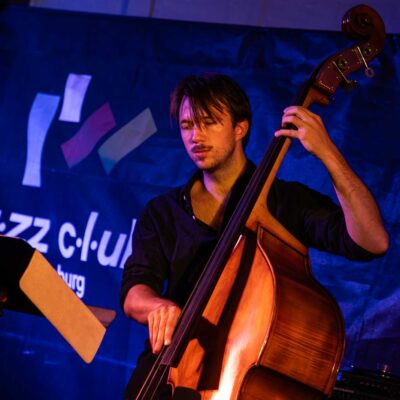 Olivier Le Goas Trio beim 34. Internationalen Augsburger Jazzsommer (Foto: Herbert Heim)