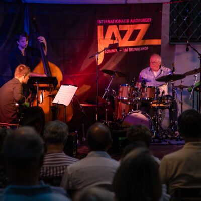 Olivier Le Goas Trio beim 34. Internationalen Augsburger Jazzsommer (Foto: Herbert Heim)