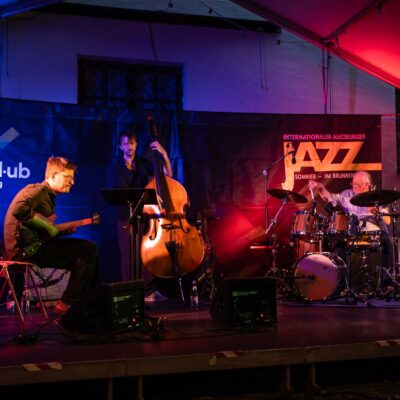Olivier Le Goas Trio beim 34. Internationalen Augsburger Jazzsommer (Foto: Herbert Heim)