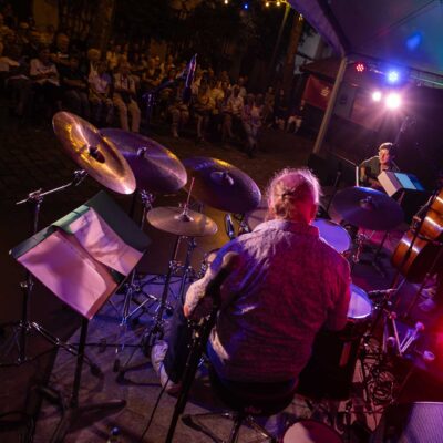 Olivier Le Goas Trio beim 34. Internationalen Augsburger Jazzsommer (Foto: Herbert Heim)