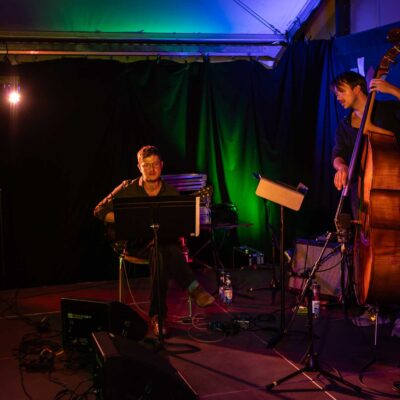 Olivier Le Goas Trio beim 34. Internationalen Augsburger Jazzsommer (Foto: Herbert Heim)