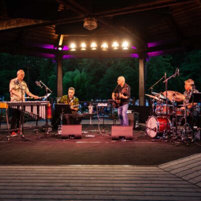 Wolfgang Lackerschmid Quartett beim 34. Internationalen Augsburger Jazzsommer (Foto: Herbert Heim)