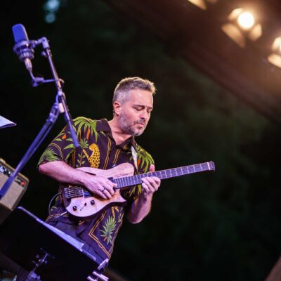 Wolfgang Lackerschmid Quartett beim 34. Internationalen Augsburger Jazzsommer (Foto: Herbert Heim)