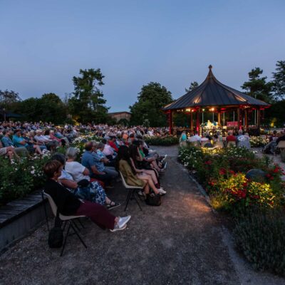 Wolfgang Lackerschmid Quartett beim 34. Internationalen Augsburger Jazzsommer (Foto: Herbert Heim)