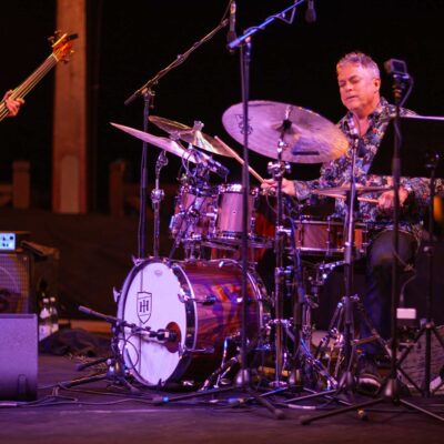 Wolfgang Lackerschmid Quartett beim 34. Internationalen Augsburger Jazzsommer (Foto: Herbert Heim)