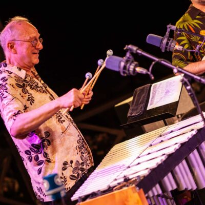 Wolfgang Lackerschmid Quartett beim 34. Internationalen Augsburger Jazzsommer (Foto: Herbert Heim)